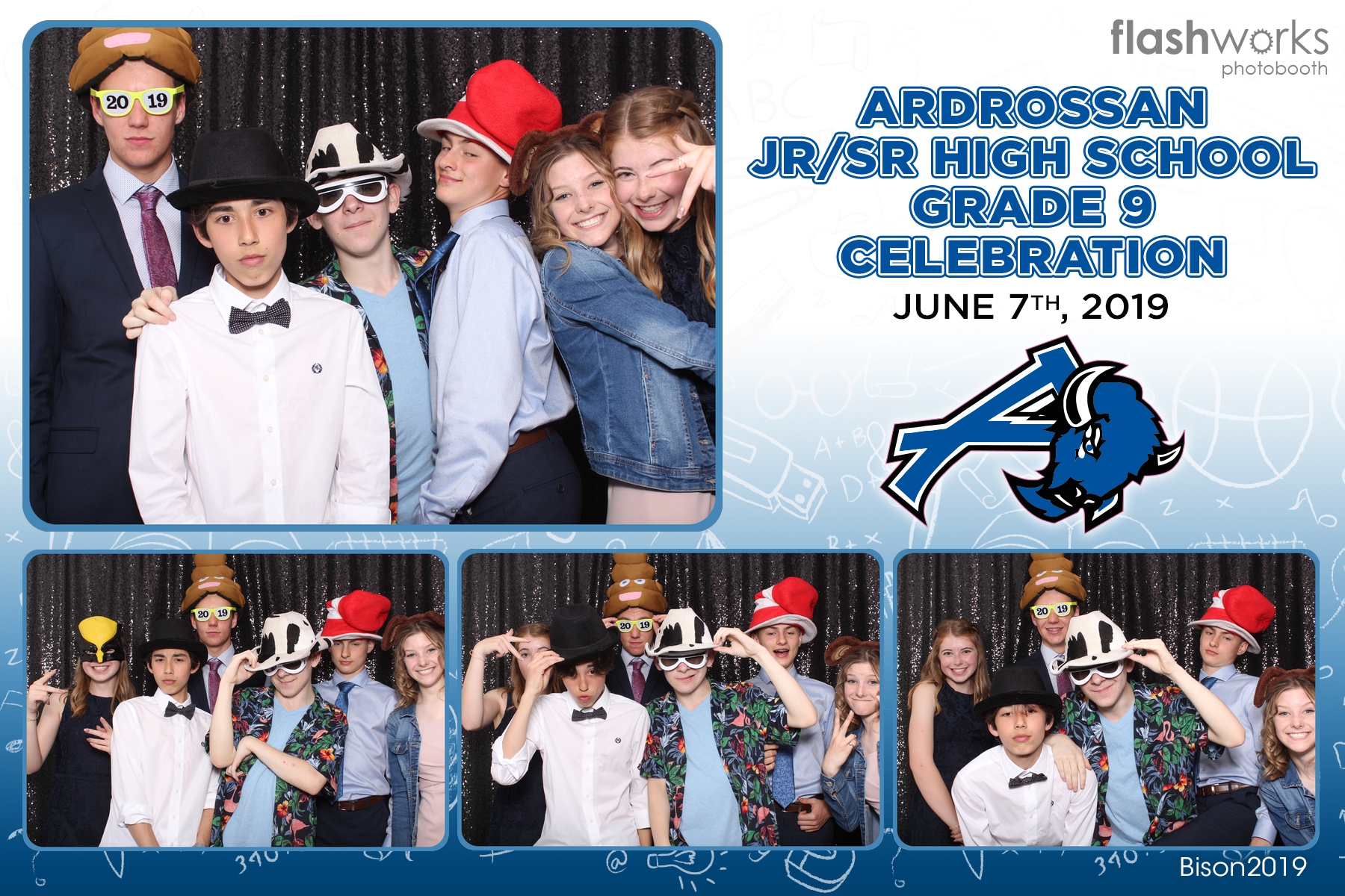 Ardrossan Jr/Sr High School Grade 9 Celebration | View more photos from the event at gallery.flashworksphotobooth.com/u/FlashworksPhotoboothInc/Ardrossan-JrSr-High-School-Grade-9-Celebration